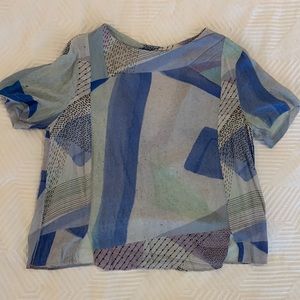 Oliver Bonas blue shirt